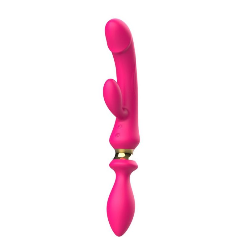 Вибратор для точки G и клитора - пробка "I-Moon Serendipity" розовый 